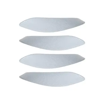 Kapı Tutamak Kaplama Seti F30+LCI F34+LCI F32+LCI F36+LCI Ön/Arka; Karbon-Gümüş