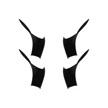 Kapı Tutamak Kaplama Seti F30+LCI Ön&Arka; Piano-Siyah İç