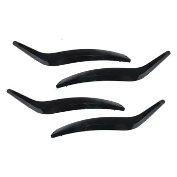 Kapı Tutamak Kaplama Seti X1:E84 Ön&Arka; Piano-Siyah