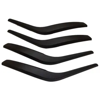 Kapı Tutamak Kaplama Seti X1:E84 Ön&Arka; Siyah