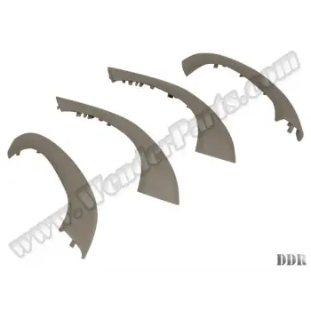 Kapı Tutamak Kaplama Seti X1:F48 X2:F39 Ön&Arka; Krema