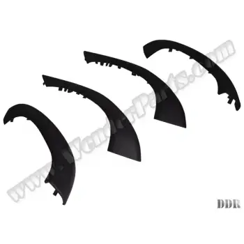 Kapı Tutamak Kaplama Seti X1:F48 X2:F39 Ön&Arka; Siyah