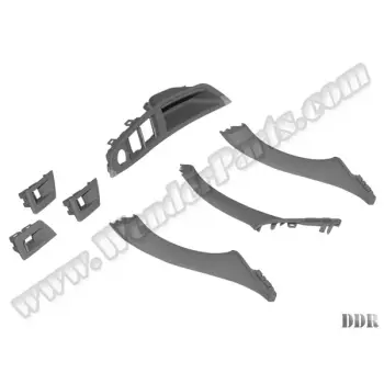 Kapı Tutamak Seti F10+LCI Ön&Arka; Gri