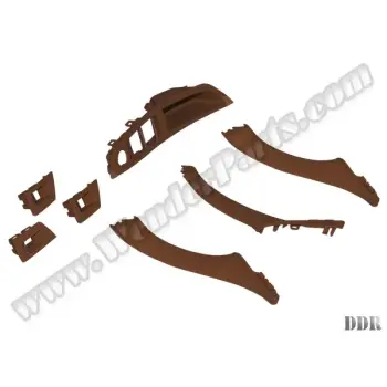 Kapı Tutamak Seti F10+LCI Ön&Arka; Kahve-Kırmızı