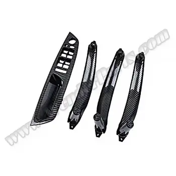 Kapı Tutamak Seti X5:E70+LCI X6:E71 Ön&Arka; Karbon