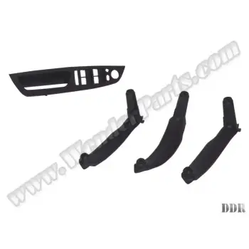 Kapı Tutamak Seti X5:E70+LCI X6:E71 Ön&Arka; Siyah