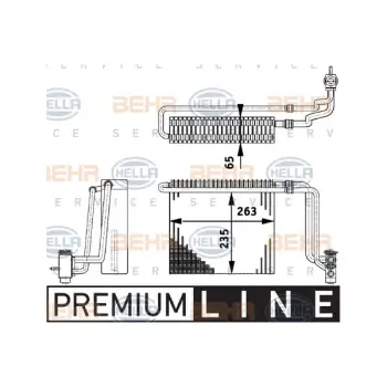 Klima Evaporatörü Vito639 2004-07