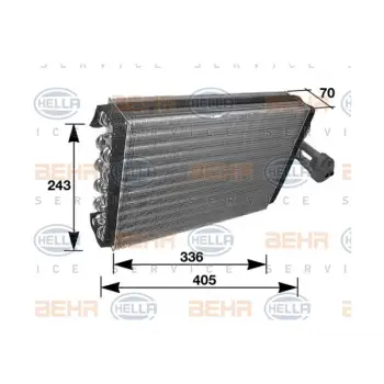 Klima Evaporatörü W202