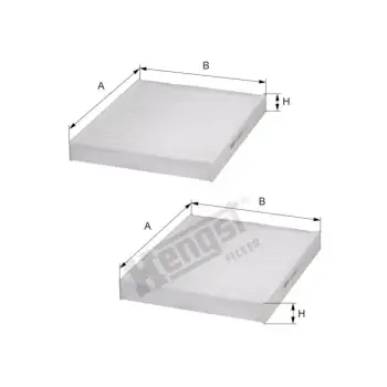 Klima Filtresi F10 F01 Set