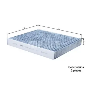 Klima Filtresi F10 F01 Set Karbonlu