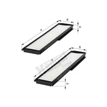 Klima Filtresi W124 Set