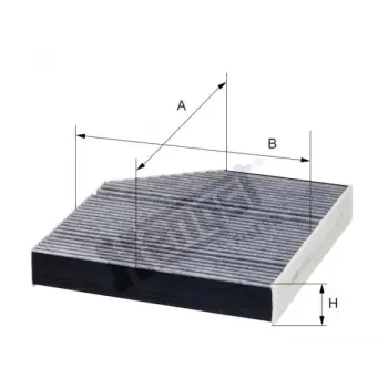 Klima Filtresi W205 Karbonlu