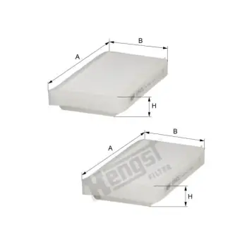 Klima Filtresi W210 W220 Set