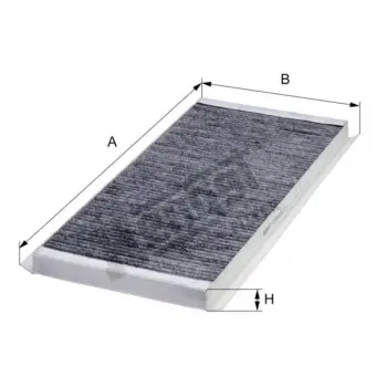 Klima Filtresi X5:E53 Karbonlu