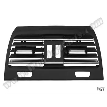 Klima/Kalorifer Izgarası F01+LCI Arka Nikelajlı Siyah