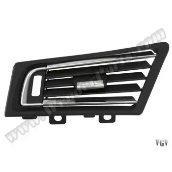 Klima/Kalorifer Izgarası F01+LCI Ön Sol Nikelajlı Siyah