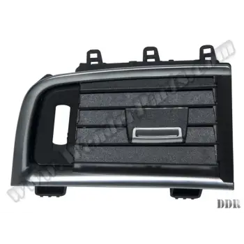 Klima/Kalorifer Izgarası F07+LCI Ön Sol Nikelajlı Siyah