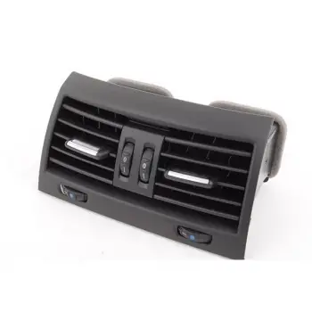 Klima/Kalorifer Izgarası F10+LCI Arka; (Komple) Siyah