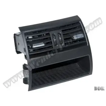 Klima/Kalorifer Izgarası F10+LCI Arka; (Komple) Siyah