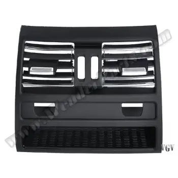 Klima/Kalorifer Izgarası F10+LCI Arka Nikelajlı Siyah Isıtmalı Arka Koltuk