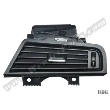 Klima/Kalorifer Izgarası F10+LCI Ön Sağ; (Komple) Siyah