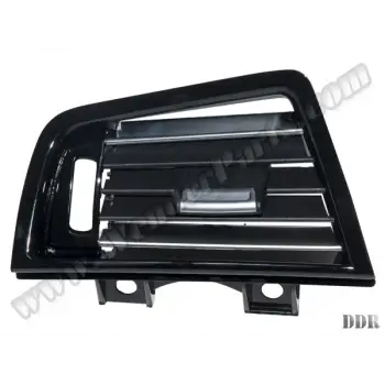 Klima/Kalorifer Izgarası F10+LCI Ön Sol Nikelajlı Piano-Siyah