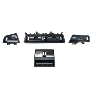 Klima/Kalorifer Izgarası F10+LCI Set:4ad Ön+Arka Siyah