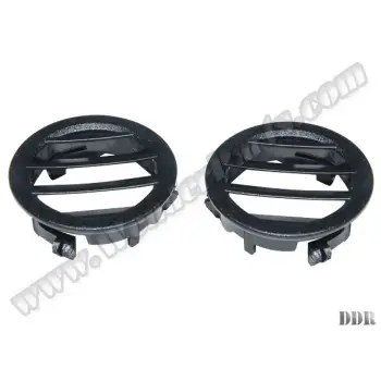 Klima/Kalorifer Izgarası W204 Set:2ad Ön Üst Siyah