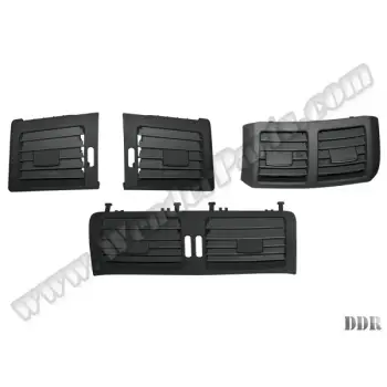 Klima/Kalorifer Izgarası W251 Set:4ad Ön/Arka Mat-Siyah 2005-10