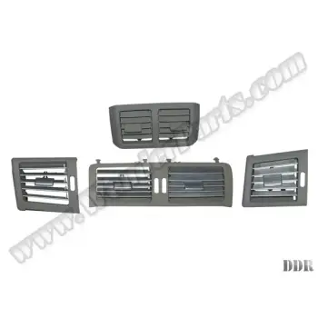 Klima/Kalorifer Izgarası W251 Set:4ad Ön/Arka Nikelajlı Gri 2010-13