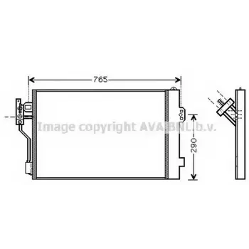 Klima Radyatörü Vito639 [OM642 OM646] 2004-11