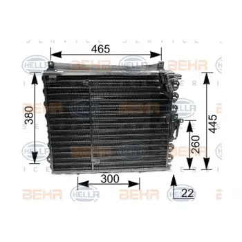 Klima Radyatörü W124 [M111]