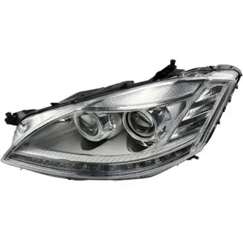 Komple Far W221 Sol AHL-Xenon; Tek Sıra 6lı Soket Gece Görüş Asist. 2011-13