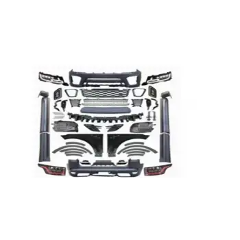 Komple Gövde Kiti Range Rover Sport [2013-2017 DONUSUM=> 2018-22 SVR ] PDCli:Ön/Arka, Mrşp-li, Panj-lu, Egz.Uçlu,Çamurluk, Far/Stop