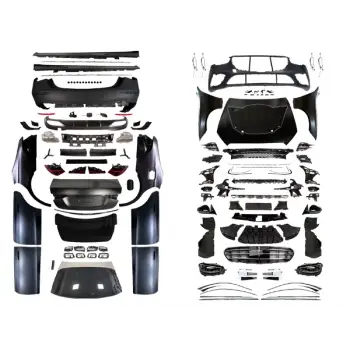 Komple Gövde Kiti W221 [DONUSUM => W223] <O-O> Egz.Uçlu, Mrşp-li, Panj-lu, Kaput/Çamurluk/Kapılar/Bagaj Kap., Far/Stop, Aynalar -S450 Sport- 2006-13
