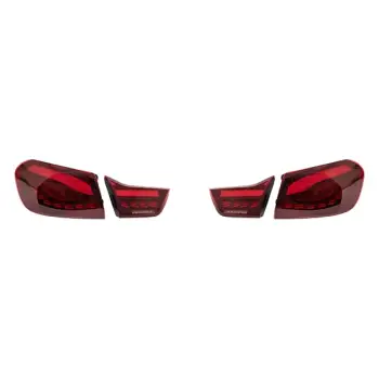 Komple Stop F32 F36 Set [MODIFIYE: ///M4] Kayar LED RED-LINE 2013-16