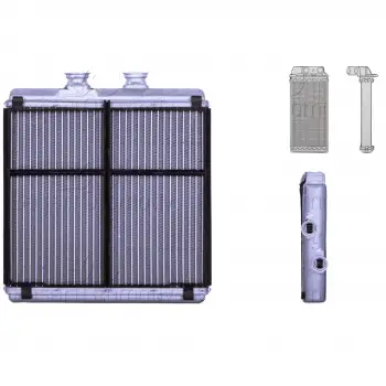 Mercedes Benz C Class C180 200 220 350 07 Ve Sonrası Uyumlu Kalorifer Radyatörü 2048300061 Wisco