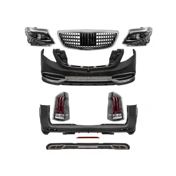 Mercedes Vito 447 2015 - Gövde Kiti PDCli Ön Arka Çıkış Panjurlu Kaput Far Stop GLS M A4472106 MAYBACH Wender
