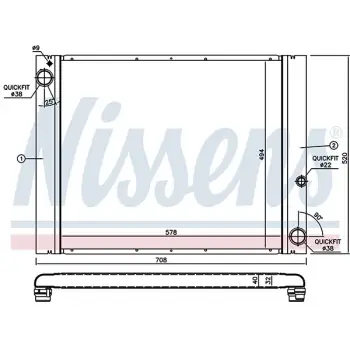 Motor Su Radyatörü L322