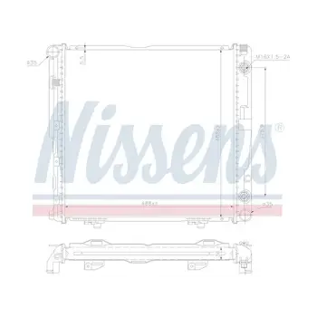 Motor Su Radyatörü W124 [M102] Otm.Şanz; AC+