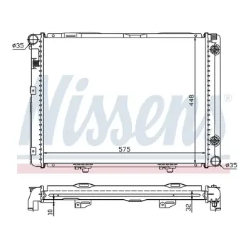 Motor Su Radyatörü W201 [M102] Otm.Şanz; AC+