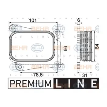 Motor Yağ Radyatörü M271 [W203 W211]