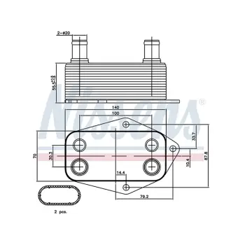 Motor Yağ Radyatörü M47 [E39 E46]