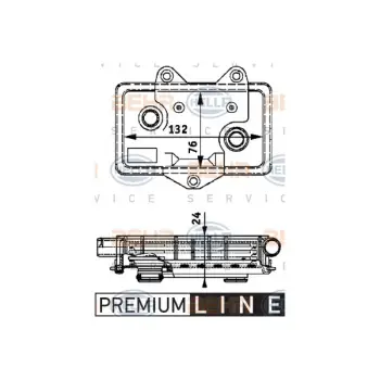 Motor Yağ Radyatörü OM601 OM602 [Spr901>904 Vito638]