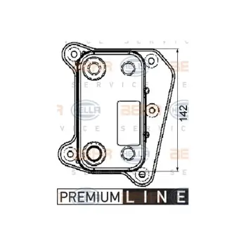 Motor Yağ Radyatörü OM611 [W202 W210]