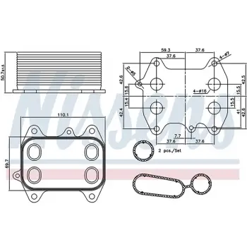 Motor Yağ Radyatörü VAG