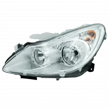 Opel Corsa D 0710 Arası Uyumlu Far Sol Krom Motorlu 2243309 00