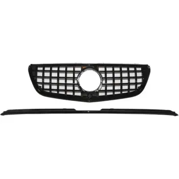 Panjur V-Class 447 Piano-Siyah, Kam-lı + Üst Çıta -GTR- 2015-20