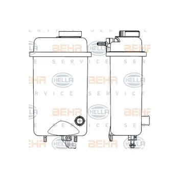 Radyatör Su Deposu E39 E38 [M60 M62 M73]