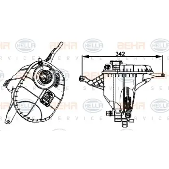 Radyatör Su Deposu F10 F01 [N52/N N53]